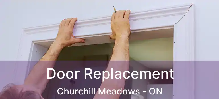  Door Replacement Churchill Meadows - ON