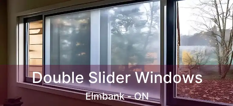  Double Slider Windows Elmbank - ON