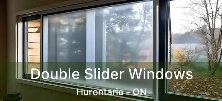  Double Slider Windows Hurontario - ON