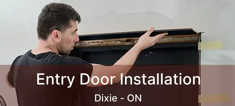  Entry Door Installation Dixie - ON