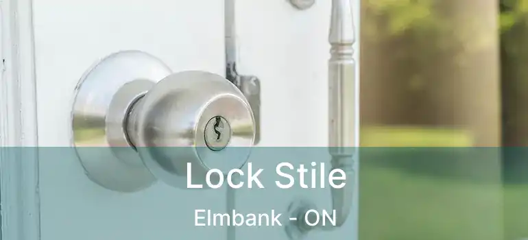  Lock Stile Elmbank - ON