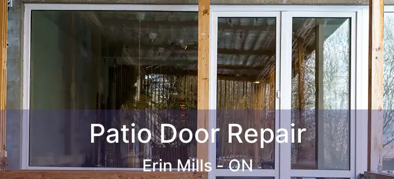  Patio Door Repair Erin Mills - ON