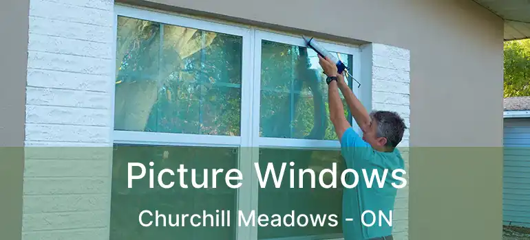  Picture Windows Churchill Meadows - ON