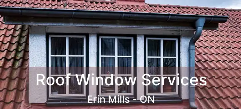  Roof Window Services Erin Mills - ON