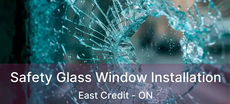  Safety Glass Window Installation East Credit - ON