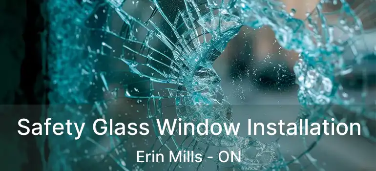  Safety Glass Window Installation Erin Mills - ON