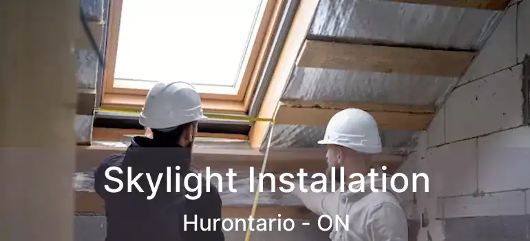  Skylight Installation Hurontario - ON