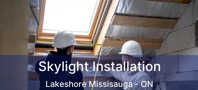  Skylight Installation Lakeshore Missisauga - ON