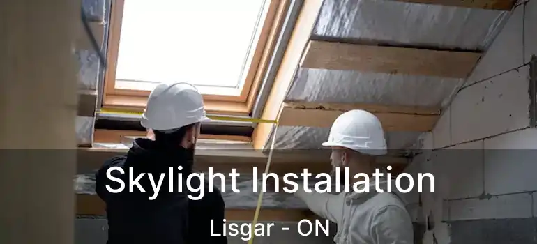  Skylight Installation Lisgar - ON