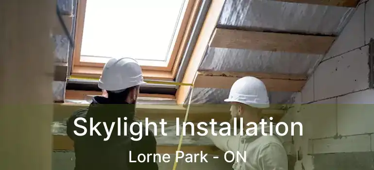  Skylight Installation Lorne Park - ON