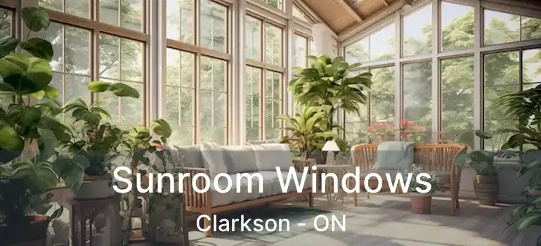  Sunroom Windows Clarkson - ON