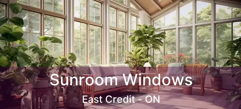  Sunroom Windows East Credit - ON