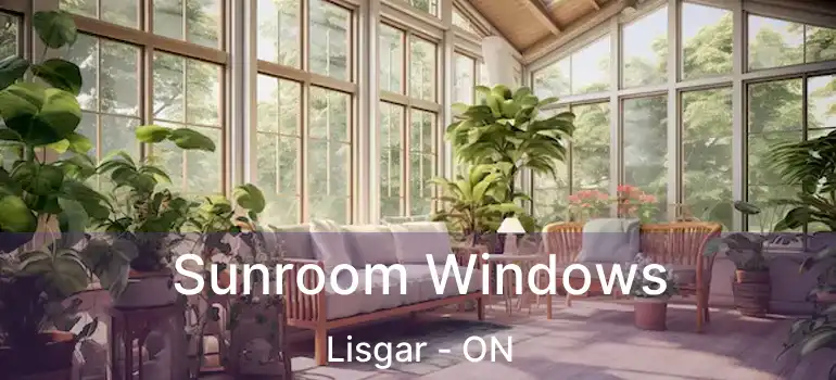  Sunroom Windows Lisgar - ON