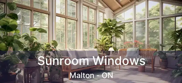  Sunroom Windows Malton - ON