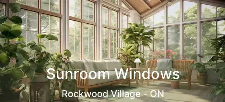  Sunroom Windows Rockwood Village - ON