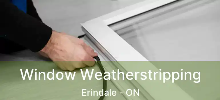  Window Weatherstripping Erindale - ON